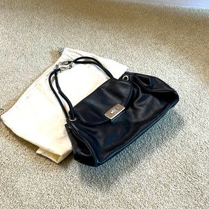 Vintage Cole Haan black leather bag